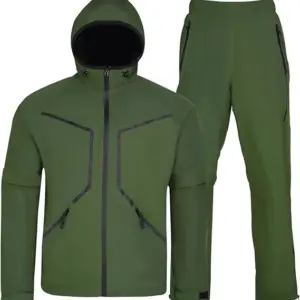 K.E.J. Golf Rain Jacket Waterproof Rain Suits for Men Performance Golf Rain Gear Lightweight Jacket and Pants for All Sports