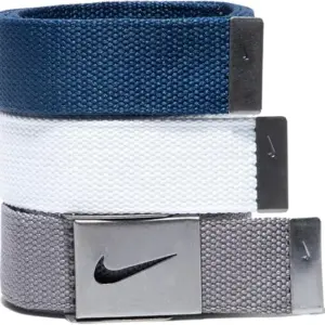 Nike Men's 3 Pack Golf Web Belt